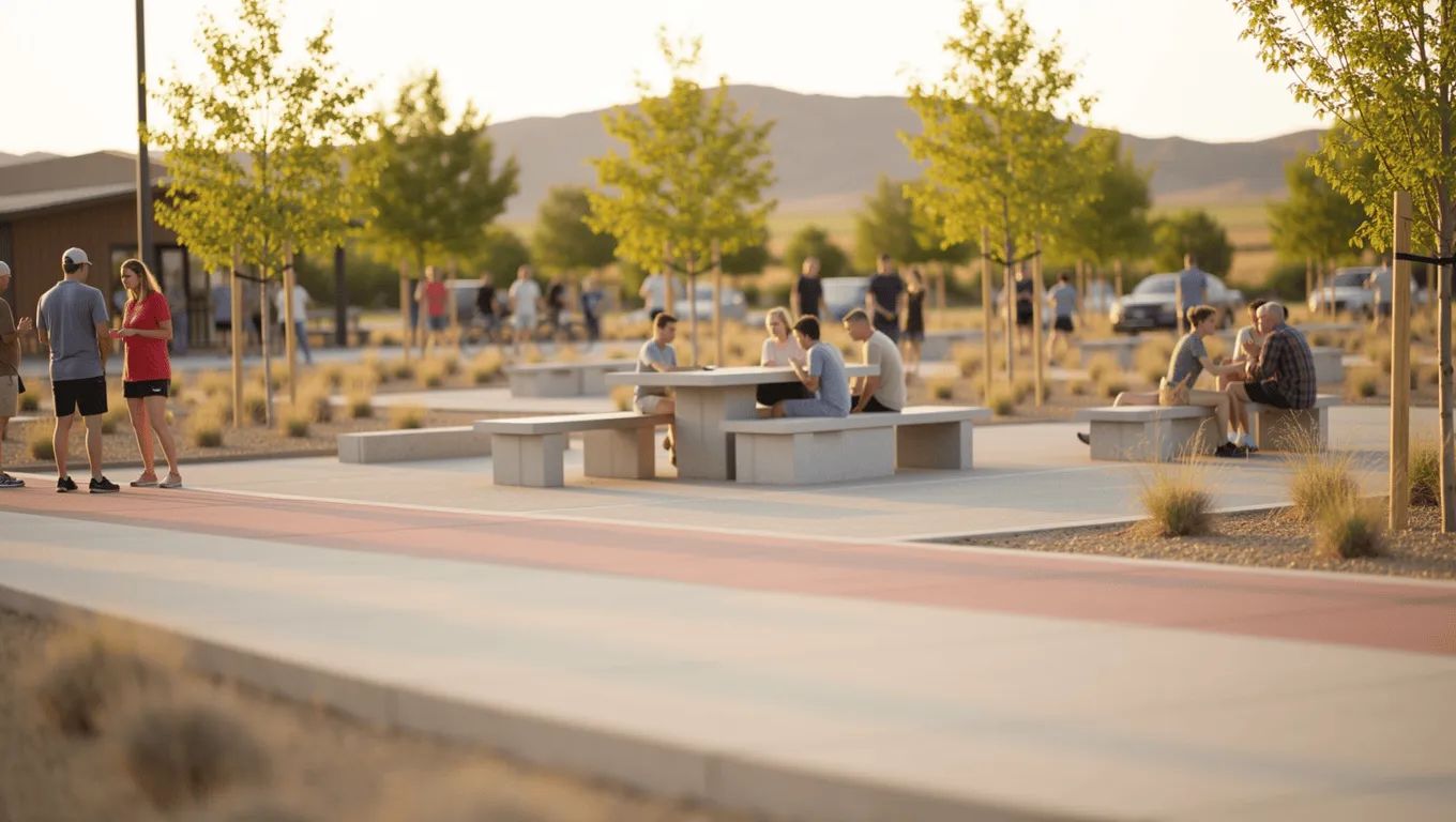 Person planning finances with personal loan in Fallon.