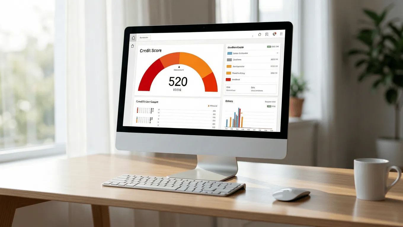 woman reviewing 520 credit score loan options Nevada