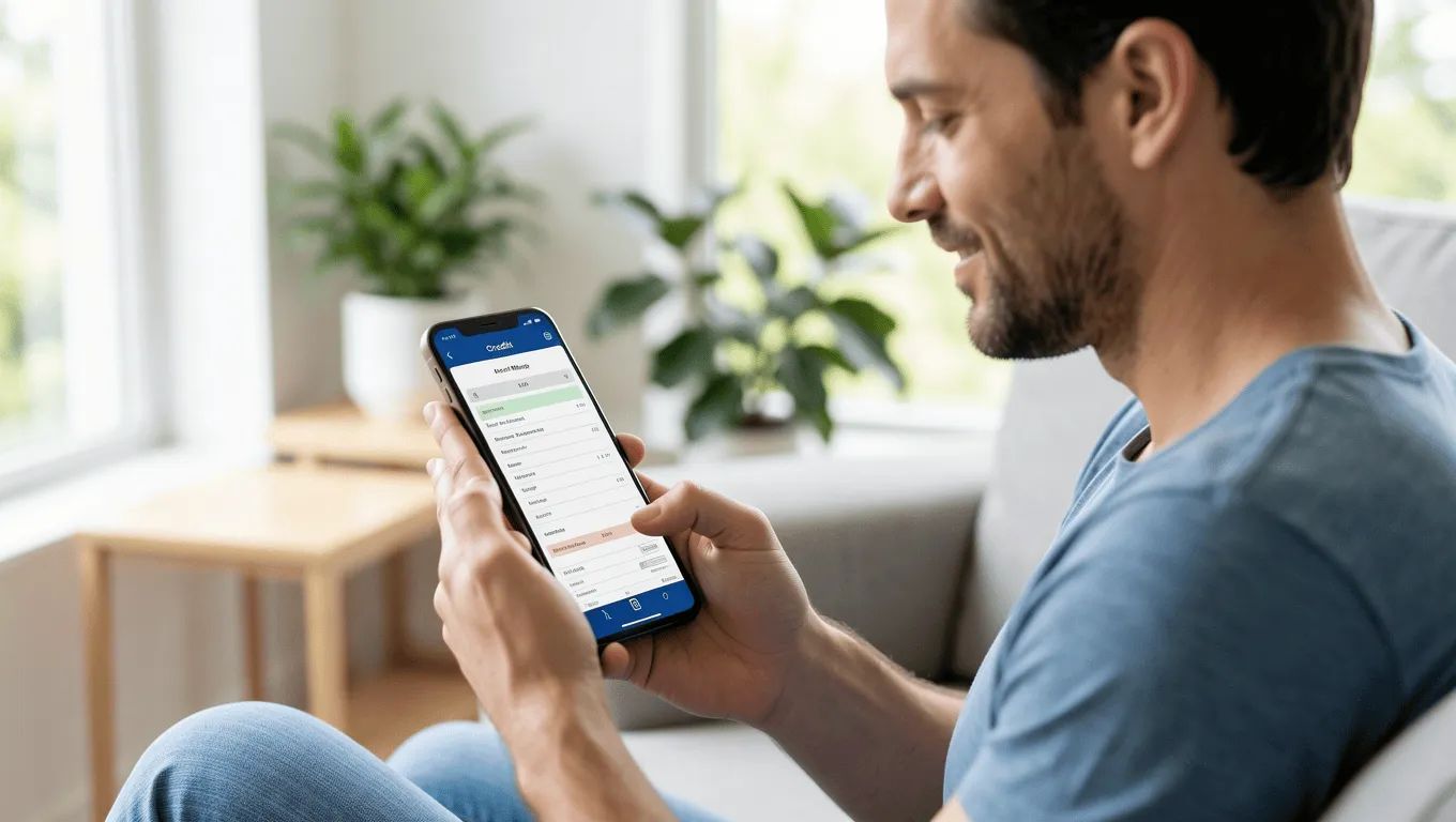 Woman improving credit score to get a loan in Nevada.