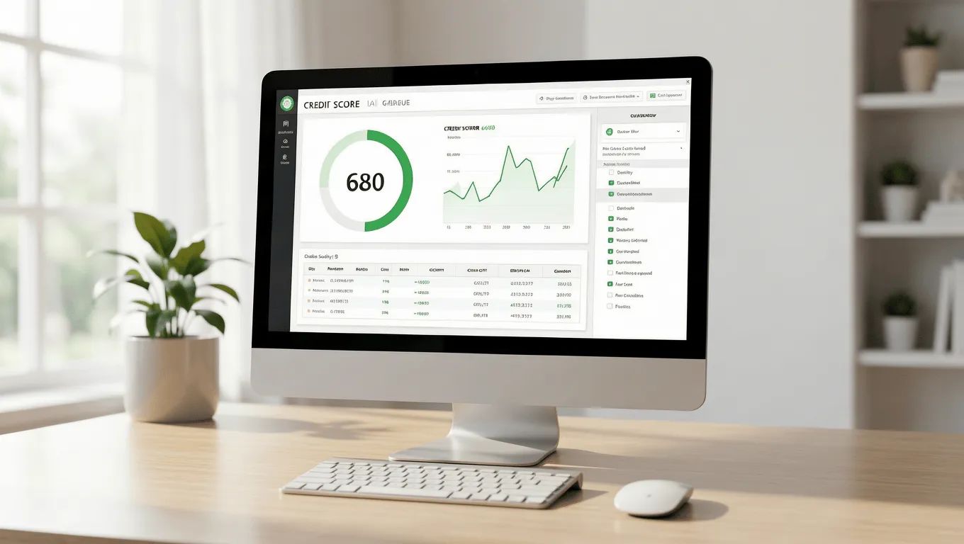 Couple reviewing a personal loan offer in Nevada with 680 credit score.