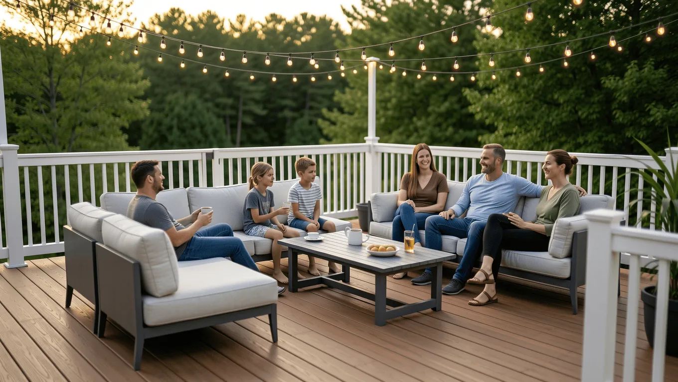 Homeowner planning deck financing in Nevada