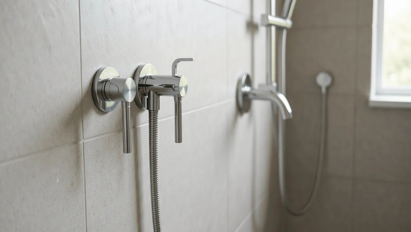 Homeowner getting advice on plumbing financing in Nevada.