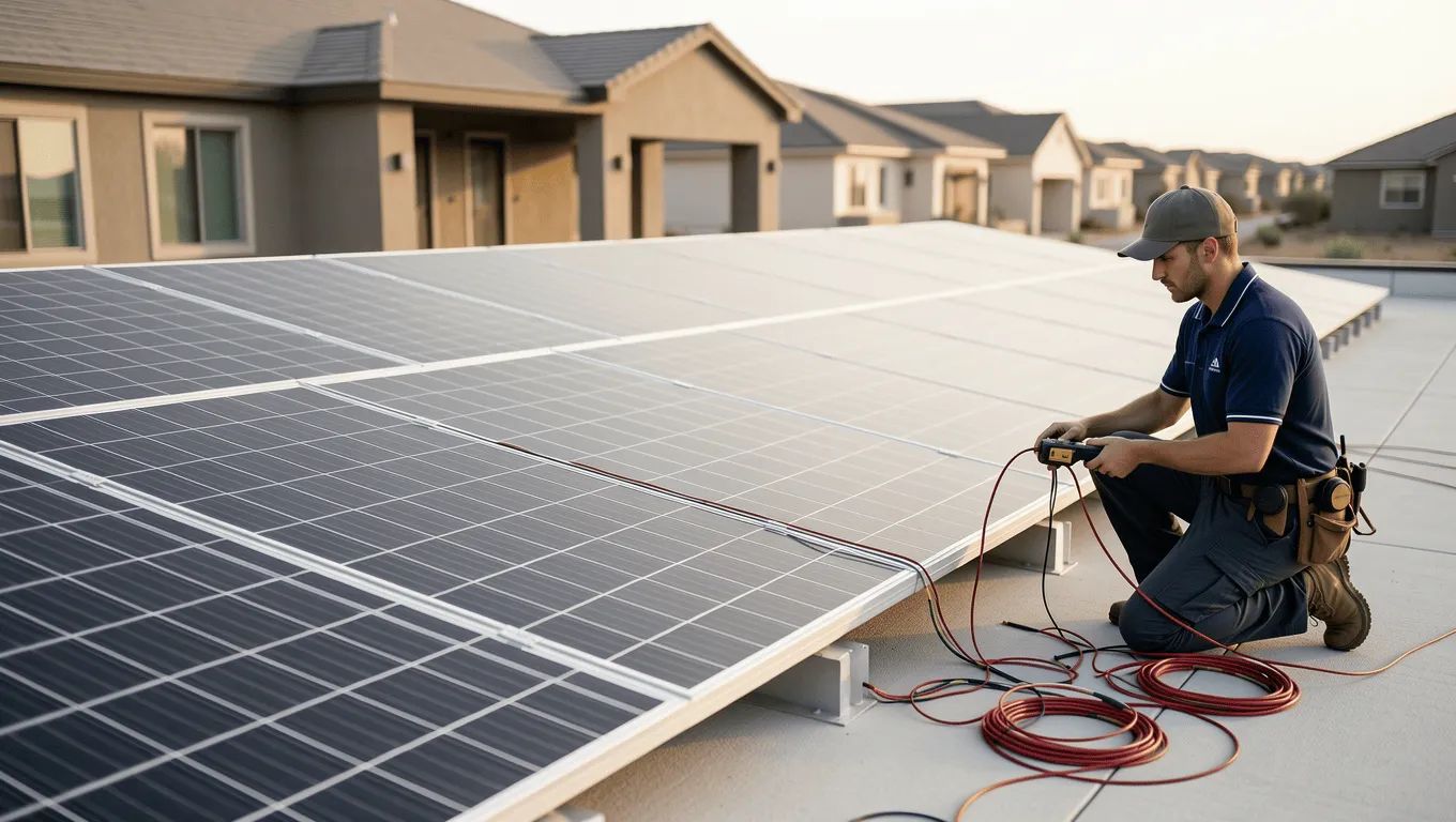 Nevada homeowners comparing solar loan options