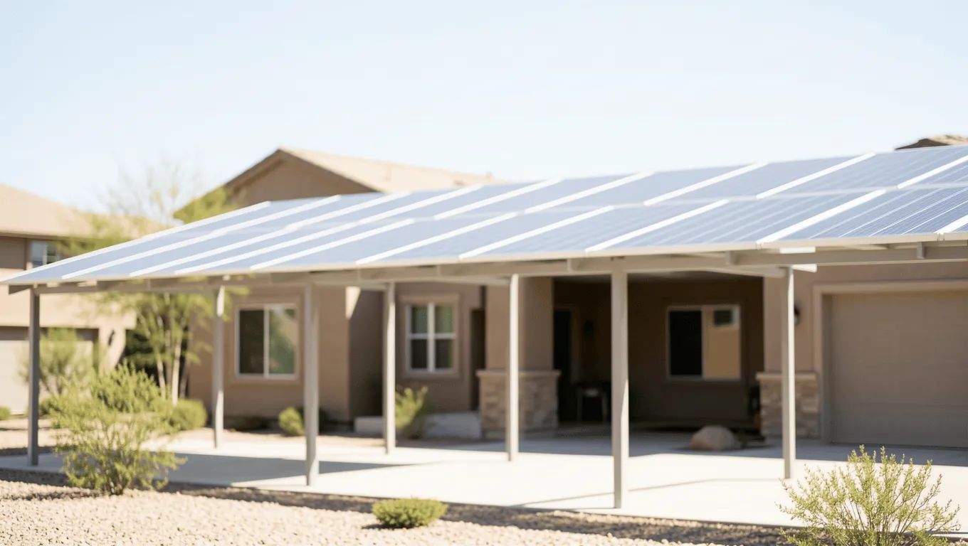 Nevada resident enjoying savings from solar panels