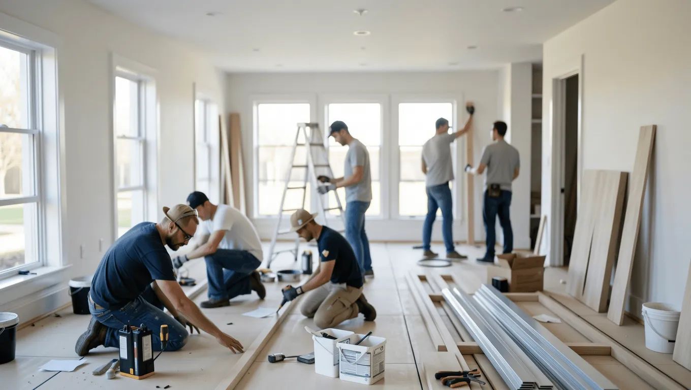Couple reviewing a $20,000 loan offer in Nevada