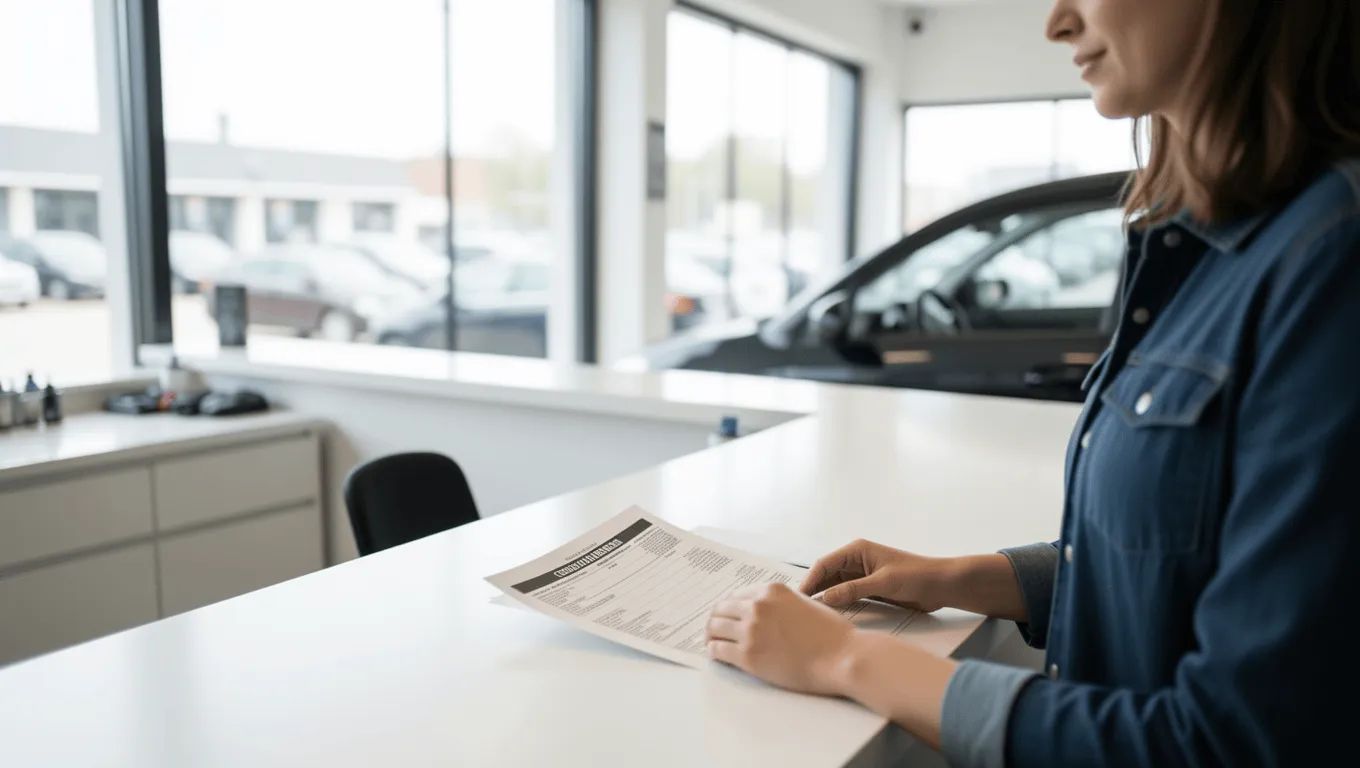 Couple Reviewing $500 Loan Documents in Nevada