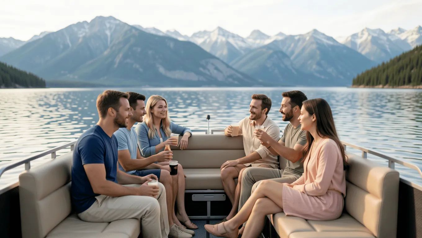 Man Enjoying Boat After Loan Approval Nevada